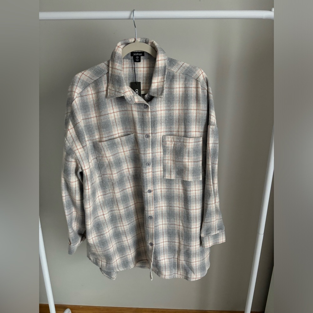 Boohoo Oversized flannel
